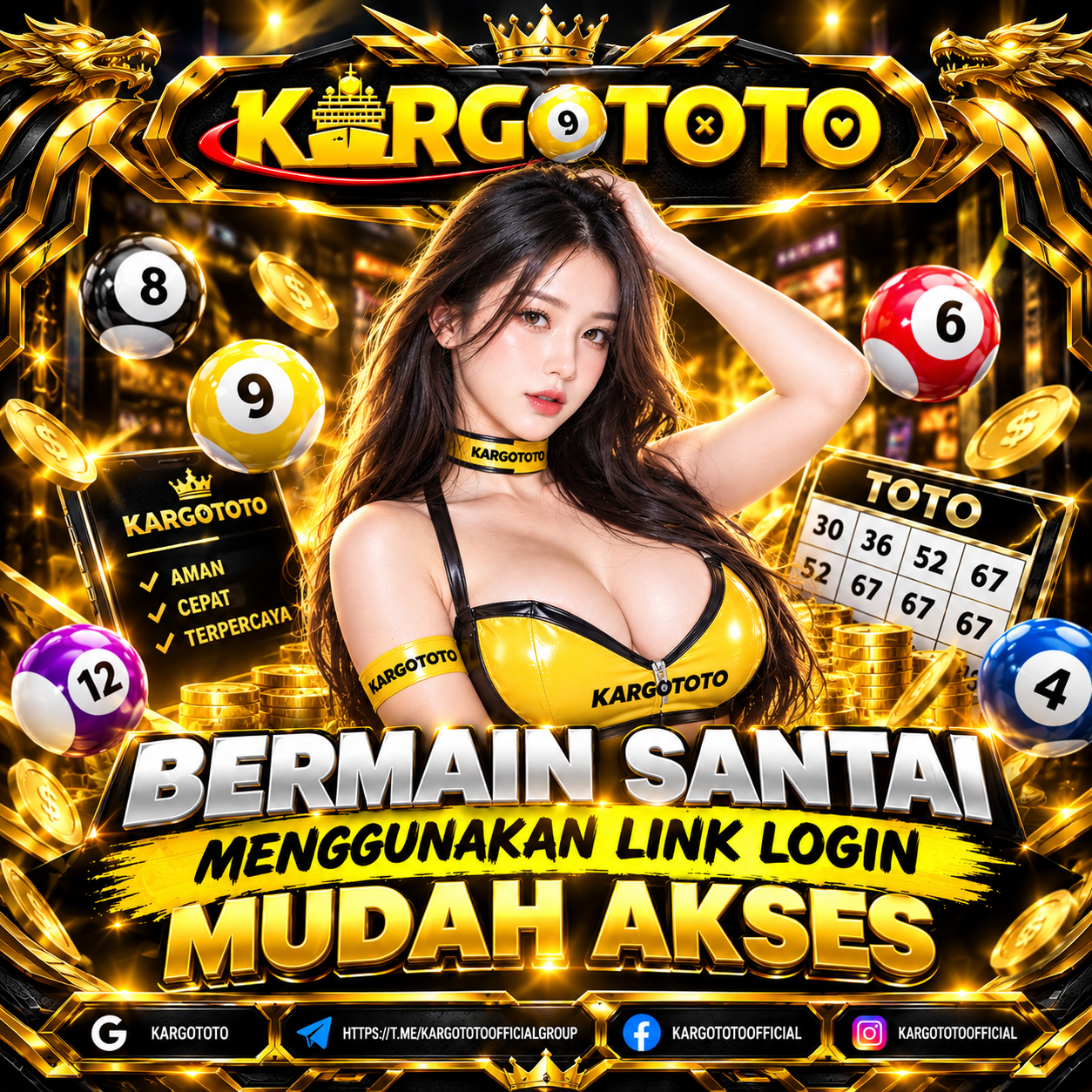 KARGOTOTO : Bermain Santai Menggunakan Link Login Mudah Akses 